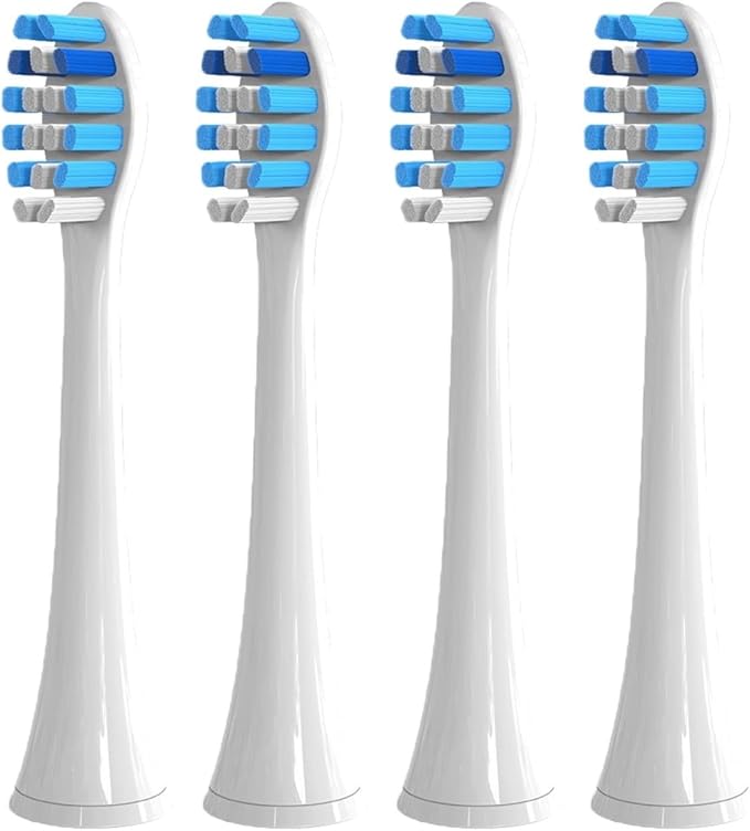 4-16Pcs Replacement Toothbrush Heads Electric Head Brush for C2(4pcs Blue)