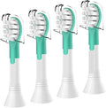 Set of 4 Replacement Toothbrush Heads Compatible for with HX6042 HX6032 HX6311 HX6312 and Other Electric toothbrushes