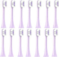 14 PCSCompatible for SOOCAS X3S Replacement Toothbrush Heads X3U/X3Pro/D2/ D3S/D5 Electric Soft Bristle Nozzles(14 Purple)