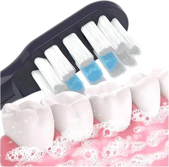 10pcsCompatible for Xiaomi Mijia T302/T501 Replacement Brush Heads Sonic Electric Toothbrush Protect Soft Bristle