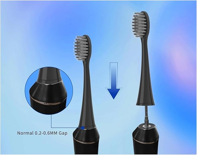 10pcs Replacement Toothbrush Heads Compatible with Burst Adult Compatible for S9 S1 S6 S8 S21 S26 S28 SG540 SG860(White 10pcs)