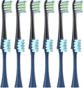 Replacement Brush HeadsCompatibility for Oclean X/X PRO/ Z1/ F1/ One/Air 2 /SE Electric Toothbrush 12PCS(6Black6Blue)