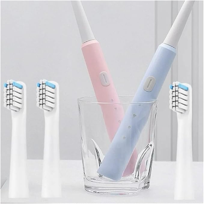 Compatible N1 N2 RTX2103 Electric Toothbrush Replacement Heads Smart Brush Soft Bristle Nozzles8/16pcs(Blue 16PCS)