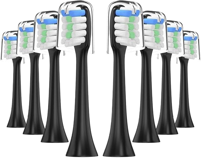 12pccs Toothbrush Compatible for X3Pro / X3U X5 V1 V2 X1 Brush Compatible for Teeth Oral Hygiene(Blue)