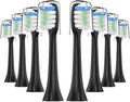 12pccs Toothbrush Compatible for X3Pro / X3U X5 V1 V2 X1 Brush Compatible for Teeth Oral Hygiene(Blue)