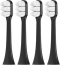 Replacement Brush Heads Compatible for 1100 2100 4100 4300 5100 5300 6100 6500 7000 7300 7500 9000 9300 9500 Electric Toothbrush(Black-4 Pcs)
