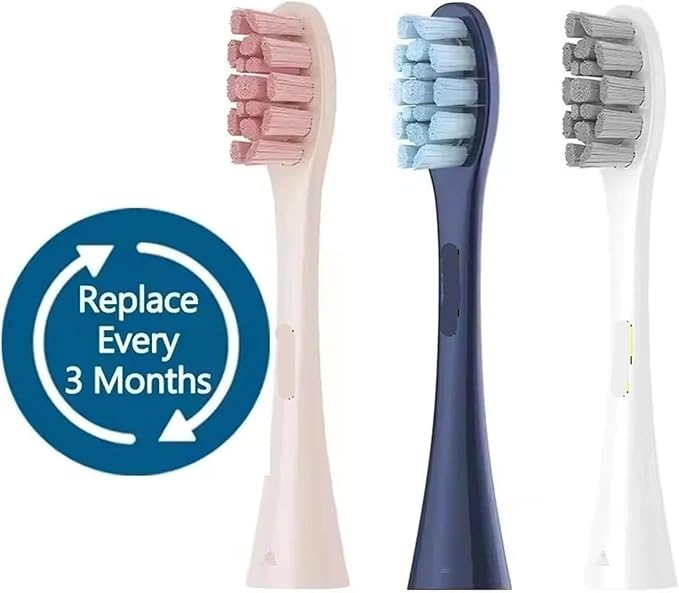 Compatible for Oclean Original Electric Toothbrush Brush Heads for X Pro Elite Flow Z1 X10 E1 Air 2 All Series Smart Accessories(Oclean P1C9 2PCS)