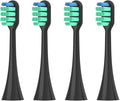 Replacement Toothbrush HeadsCompatible for Panasonic Doltz EW-DC01/DC12/PDL54/PDP51/EW1031/DE92/WEW0980/DL40/DL75/DL82(4pcs Black)
