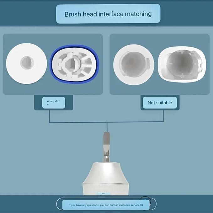 Replacement Toothbrush Heads Compatible for EW-DC01/DC12/PDL54/PDP51/EW1031/DE92/WEW0980/DL40/DL75/DL82 Electric(Black)