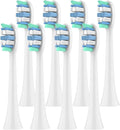 8pcs Replacement Toothbrush HeadsCompatible for Sonicare 4100 6500 6100 7500 5300 1100 Brush Head