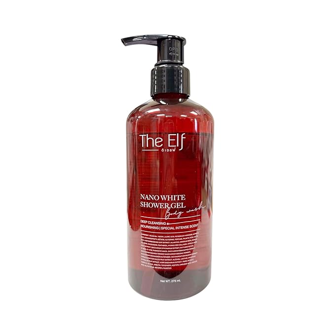 The Elf Nano White Shower Gel Aloe Vera Niacinamide Panthenol Collagen 275ml