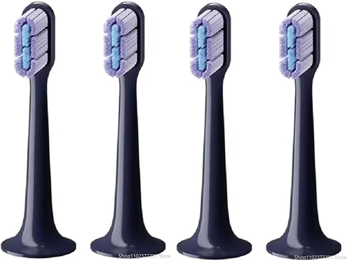 Compatible for Xiaomi Mijia T700 Sonic Electric ToothbrushReplacement Soft Bristles 2/4/6Pcs(4pcs)