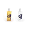 Red Flower French Lavender Body Care Duo: Purifying Body Wash &amp Softening Lotion for Hydrated Smooth and Nourished Skin