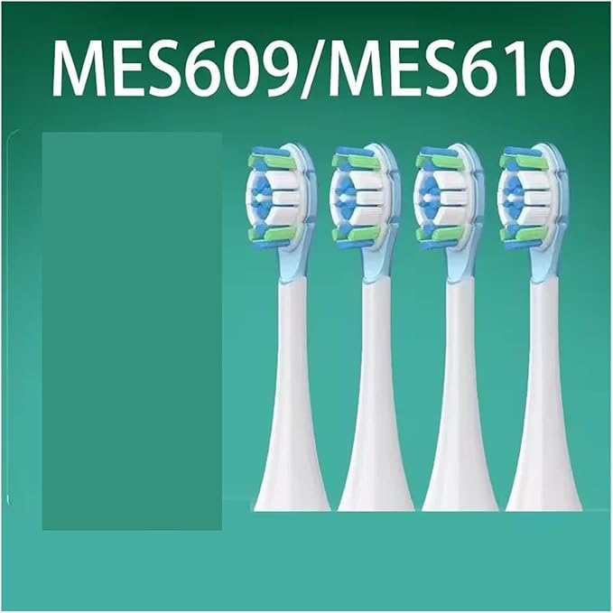 Compatible for MES609/MES610 Electric Toothbrush Head(4PCS)