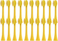 20/50/100 Pieces Toothbrush Heads Compatible for Apiyoo P7/Y8/SVP/Moon Electric Heads Vacuum Bristle Nozzle(20Yellow)