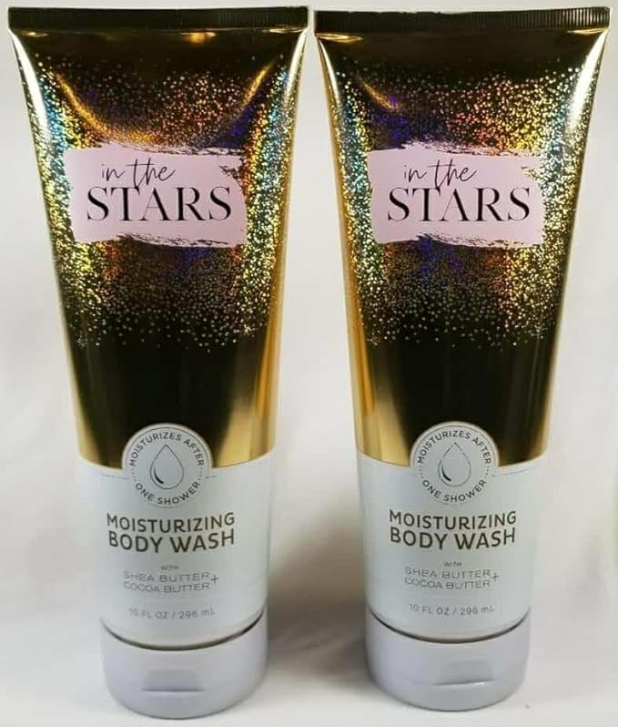 2 IN THE STARS Shea Butter Moisturizing Bath &amp Body Wash 10 oz