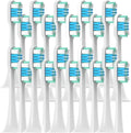20/50 Pieces Replacement Brush Heads Compatible for Xiaomi T300/T500/T700 Clean Soft Bristle Electric Toothbrush Nozzle(50WhiteGreenBlue)