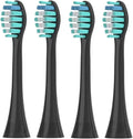 Compatible for Sonicool Electric Toothbrush Head 051B Cleaning Replacement Bristle Brush Heads Nozzles(4PCS Black)