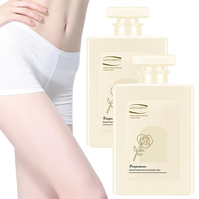 Perfumed Moisturizing Body Wash - SanyeQueen Fragrant Shower Gel Korean Fragrant Moisturizing Body Wash Fragrance Body Wash Scented Body Wash Long-Lasting Fragrance Shower Gel (300ML*2pcs)