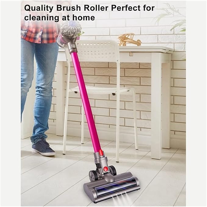 Turbo Electric Motorized Brush Compatible for Dyson V7 V8 V10 V11 V15 Brush Cleaner Head(Lst)