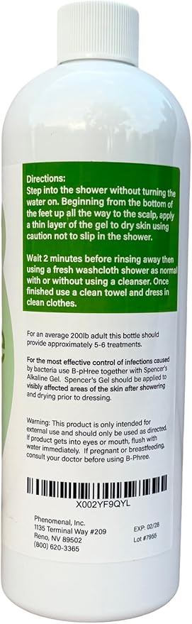 B-pHree Gel Pre-Wash - Deep-Clean Pre-Treatment - Hygenic Thorough-Cleansing Formula Supports Clean Balanced Healthy Skin (16 Oz)
