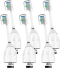 Replacement Toothbrush Heads Compatible with Philips Screw-on E Series Electric Brush Head Xtreme Essence Elite Advance(6 Pcs)