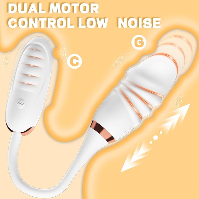 Thrusting Vibrating Massager - Clitioral Sucker Vibratorsmassager Electronic for Foot or Neck Viboators Couples Silent Personal Massage Adult Tools Portable 1104W1