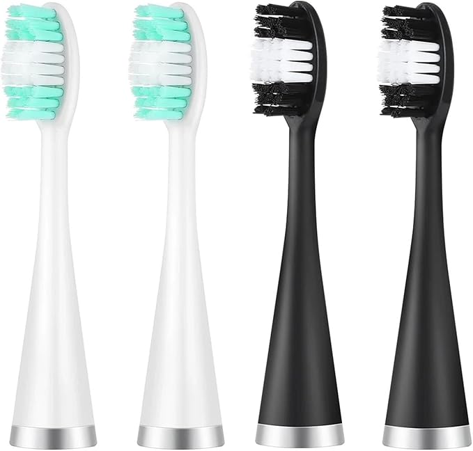3/6pcs Replacement Toothbrush HeadsCompatible for H156/M07/HC09 Smart Electric Tooth Brush Heads Bristle Nozzle(3PCS)