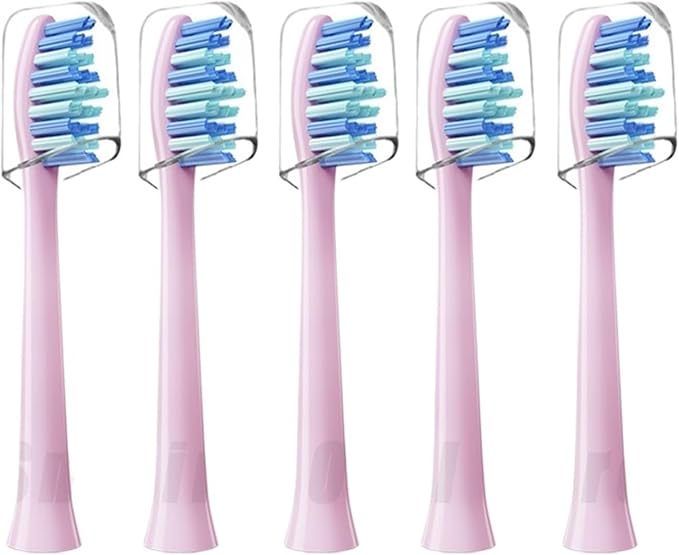 Compatible for FUPAI Electric Toothbrush Head / A6plus A6splus A8 Z5 Universal Vacuum Package Replacement Brush(Green)