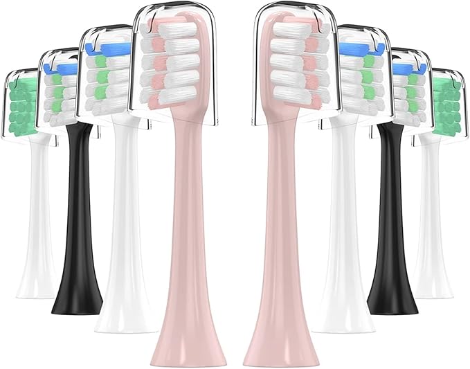 Replacement Compatible ForXiaomi SOOCAS/SOOCARE X3 Toothbrush Head for Xiaomi Mijia Electric Tooth Brush(Orange)
