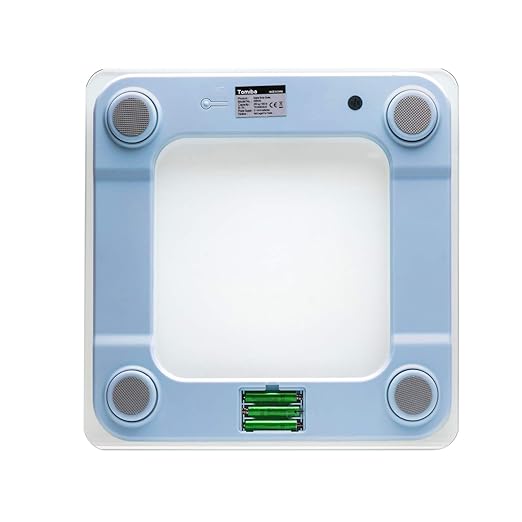550 Pounds Bathroom Scale High Precision Digital Body Weight with Step-On Technology and Easy-to-Read Backlit LCD