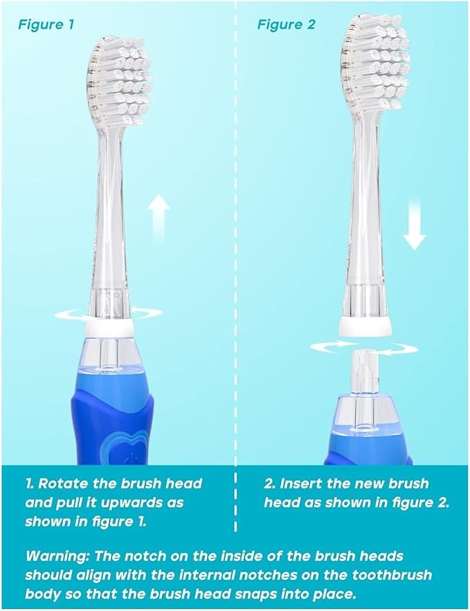 Toothbrush Replacement HeadsCompatible for 977 513 8 Packs for Compatible with Electric Toothbrushes