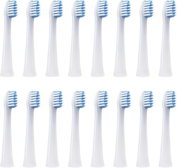 Replacement Toothbrush HeadCompatible for Panasonic Doltz DM71/DM81/DM711/DM712/DM61/DML1/DM31/PDM7B/MDB3A/WEW0972 Electric(16pcs Kids)
