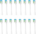 Compatible for T1 Y1Toothbrush Replacement Heads16pcs(16pcs Standard Clean)