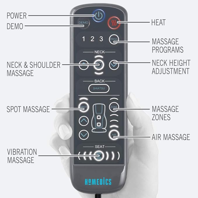 Homedics Gentle Touch Gel Deluxe Shiatsu Neck Shoulder and Back Massage Cushion with Heat