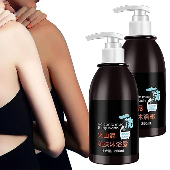 2PCS Shower Gel Whitening Shower Gel Volcanic 250Ml