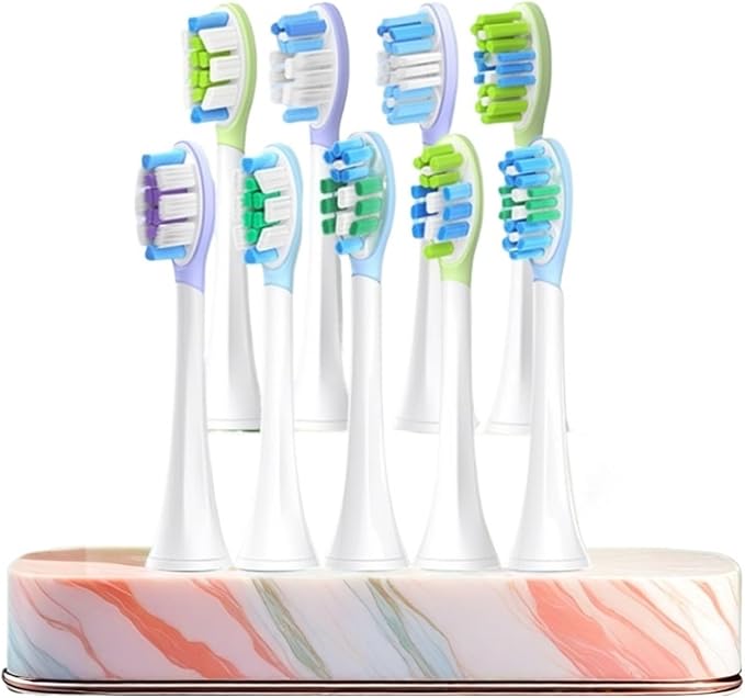 9Models Toothbrush HeadCompatible for Philips Sonicare HX3/HX6/HX9 Series Models(20pcs 904-W)