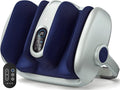 MIKO Shiatsu Foot Massager for Circulation &amp Pain Relief - Deep Tissue Kneading Heat Therapy for Plantar Fasciitis Neuropathy Diabetics - Fits Up to Size 15