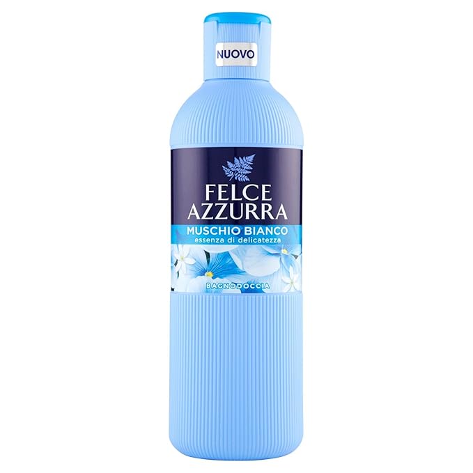 Felce Azzurra Bagnodoccia White Musk – 6 Packs of 650 ml – Total: 3900 ml
