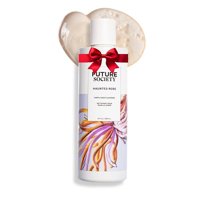 Future Society Haunted Rose Body Care Bundle - Body Wash &amp Lotion Gift Set - Smoky Floral with Notes of Black Pepper Rose Amber &amp Sandalwood - Beauty Gifts for Women
