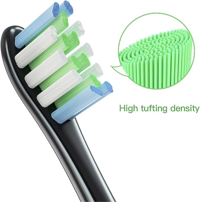 Replacement Brush Heads for X /F1/Z1/One/ Air2 Sonic Electric Toothbrush Nozzles Soft Bristle(9 HOC)