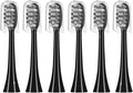 Compatible for Electric Toothbrush Replacement Brush Head kit - 6 Pieces(BH801 Black 6PCS)