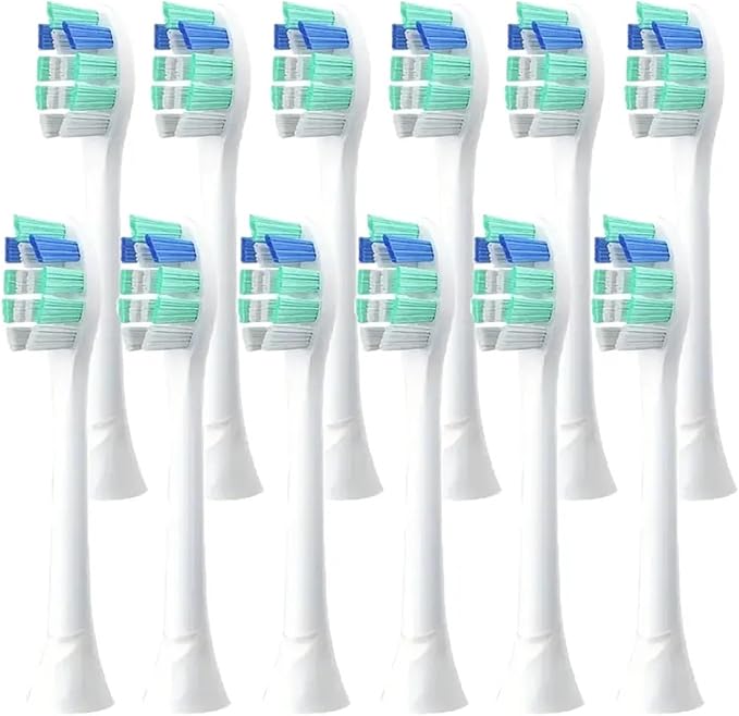 4-16 Pack Replacement Brush HeadsCompatible for Sonicare Electric Toothbrush Durable Bristles Vacuum Sealed(12pcs)