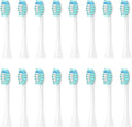 Compatible for Sonicool Electric Toothbrush Head 051B Cleaning Replacement HeadBristle Brush Heads Nozzles4/8/16pcs(16PCS White)