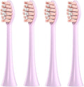 16Pcs Replacement Brush Heads Compatible for FLYCO FT7105/FT7106/FT7108/FT7205 Toothbrush Head Vacuum Packaging(PinkA)