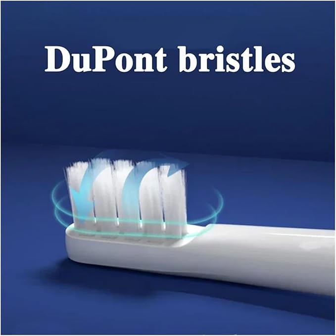 8PCS Compatible for MIJIA T100 Replacement Brush Heads Sonic Electric Toothbrush Vacuum Soft Bristle Suitable Nozzles