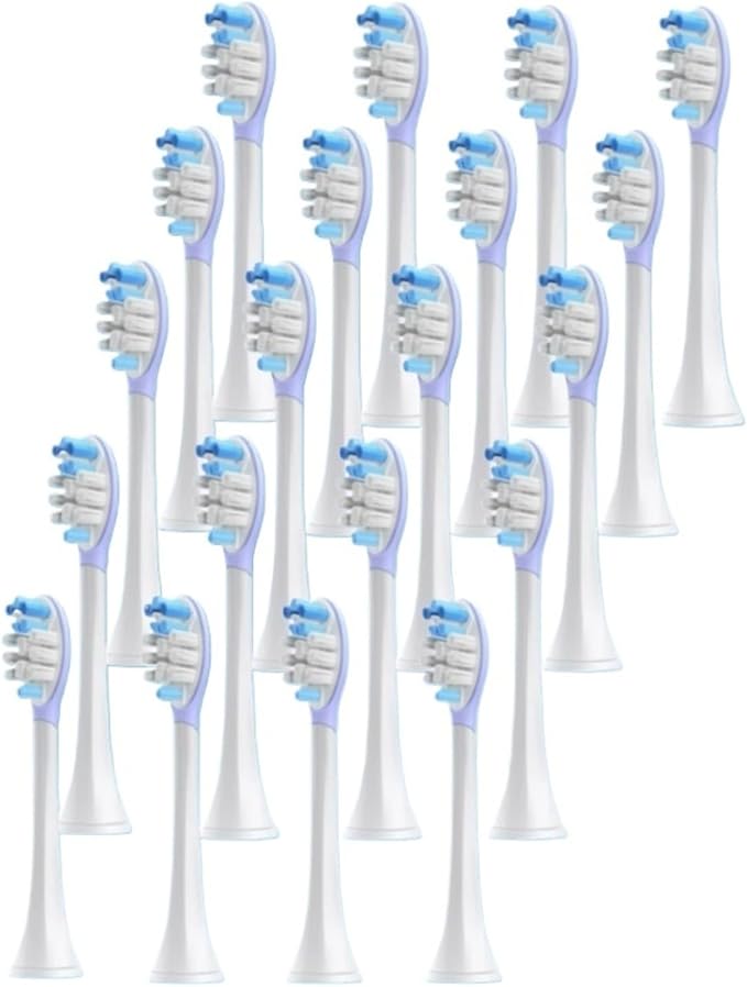 9Models Toothbrush Head CCompatible for with Sonicare HX3/HX6/HX9 Series Models(20pcs 905-G)