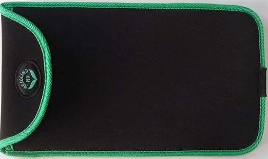 NewlineNY Green Mini Bathroom Travel Scale with Protection Sleeve SBB0719MLG+101BG