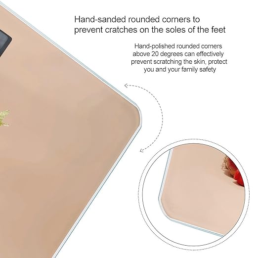 Fruits and Vegetables Scale for Body Weight Digital Bathroom Scale Accurate Smart Weight Scales with Large Display Weighing Machine High Precision Scales