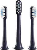 Compatible for Xiaomi T301/T302 Sonic Smart Electric Toothbrush Heads Tooth Brush Replacement Head Tool for T301 T302 Soft(Black)